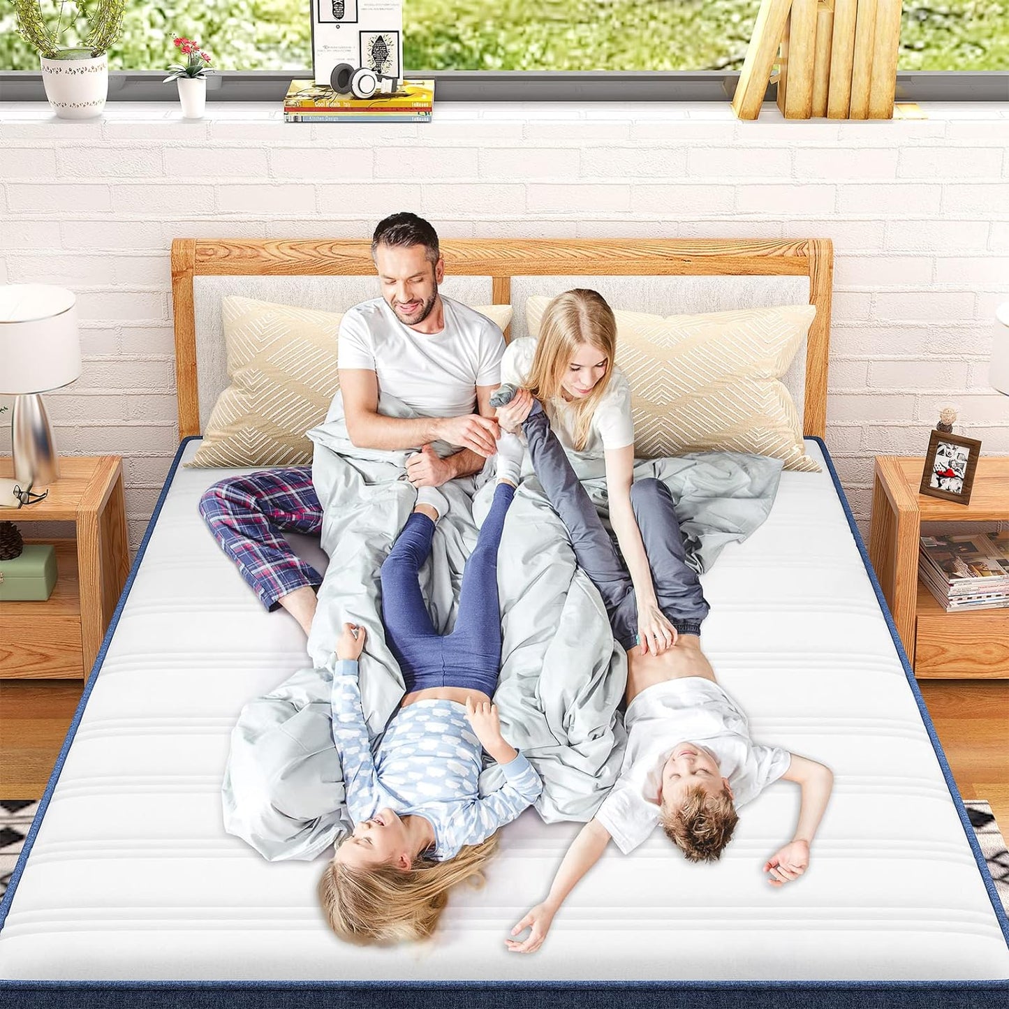 Extra Firm Orthopaedic 22cm Adults and kids Hybrid Both Sided Mattress