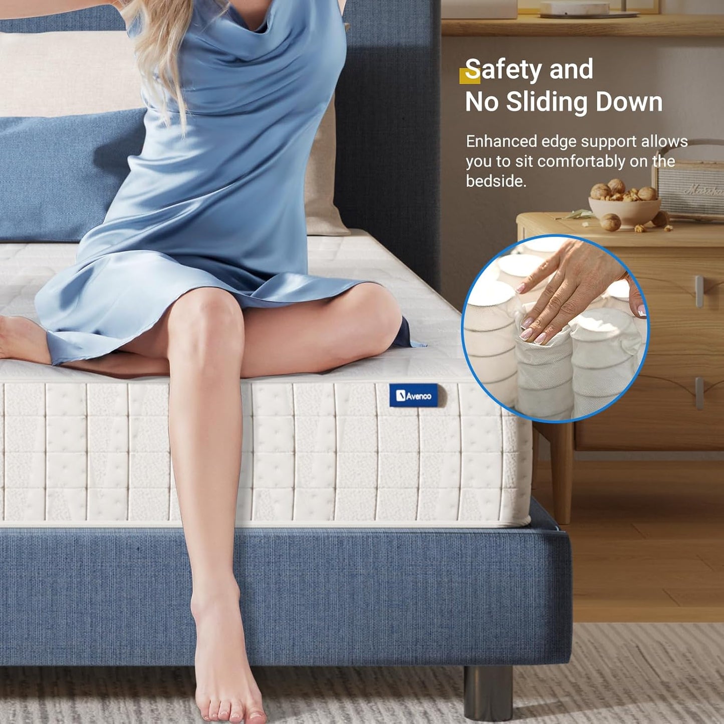 Extra Firm (25cm) - 3 Zone Pocket Sprung Mattress With Breathable CertiPUR Certified