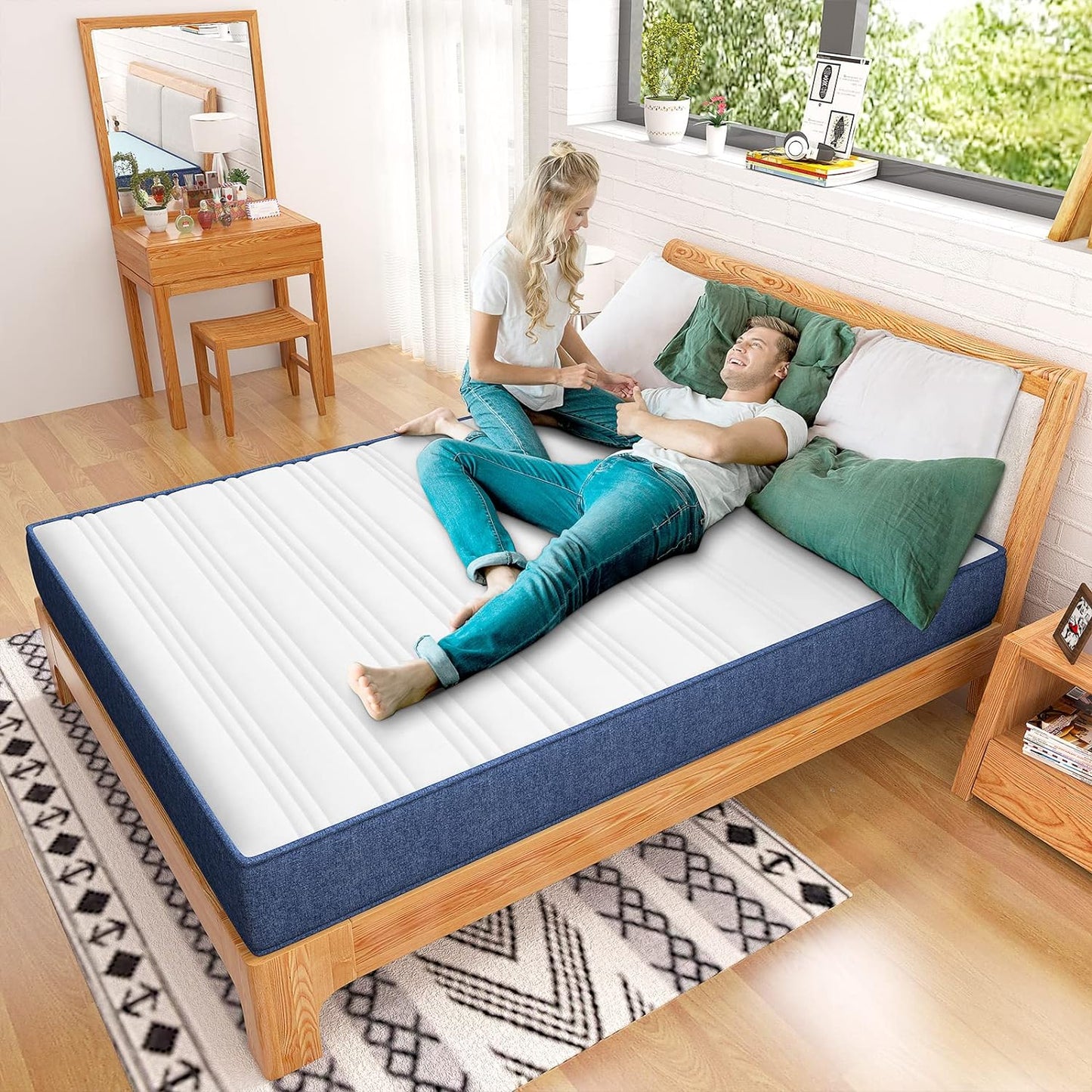 Extra Firm Orthopaedic 22cm Adults and kids Hybrid Both Sided Mattress