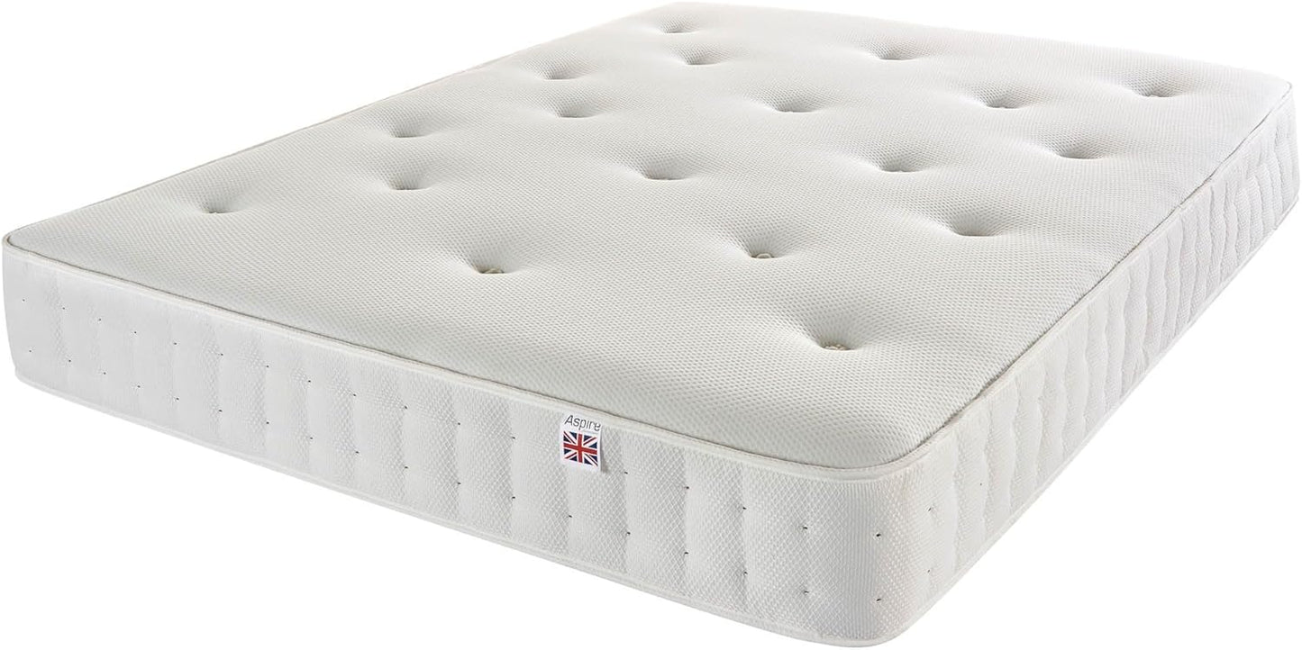 Pocket 1000 Extra Firm 23cm Adults and kids Double Sided Hybrid Mattress