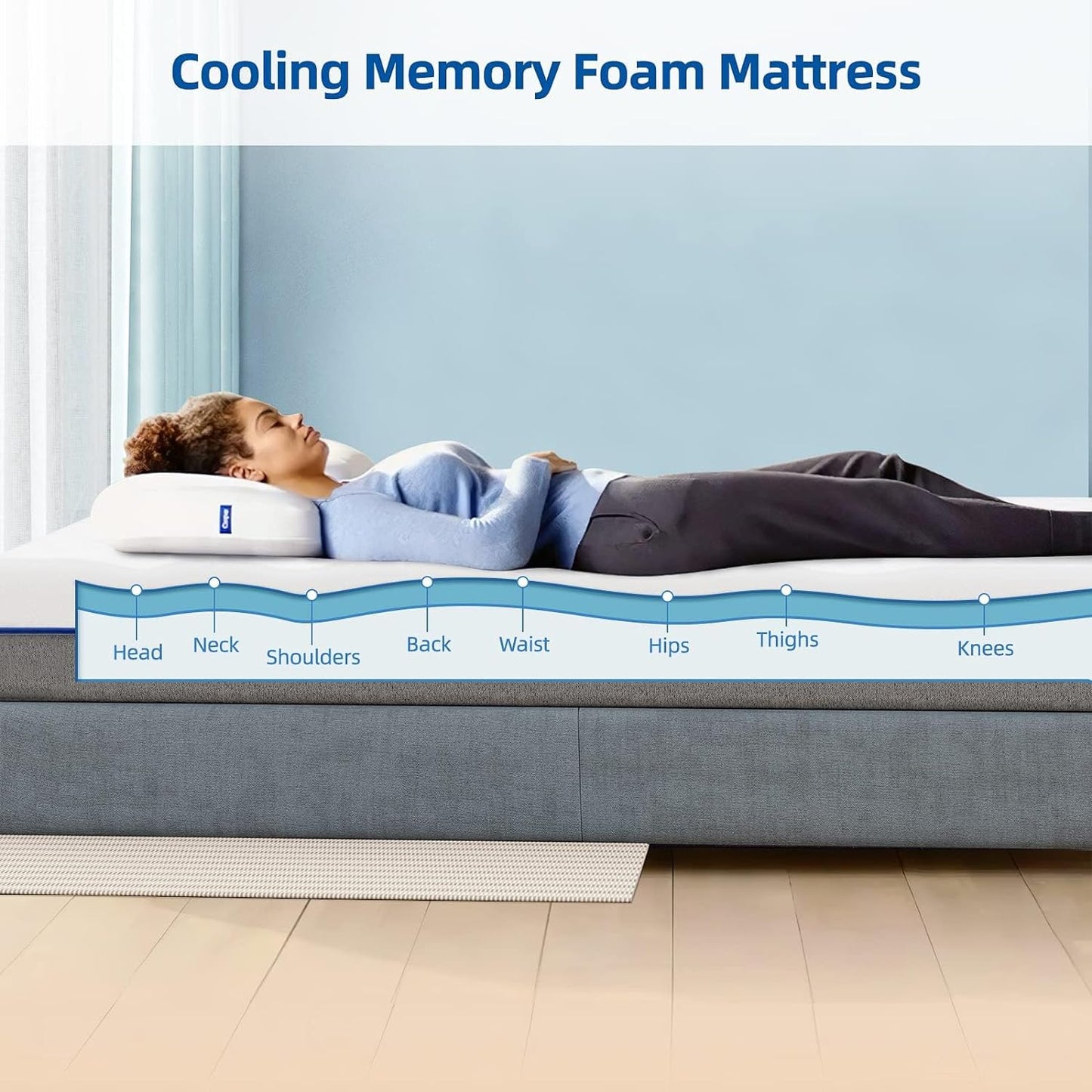 Extra Firm Orthopaedic Adults and kids Hybrid Foam Two Sided Mattress