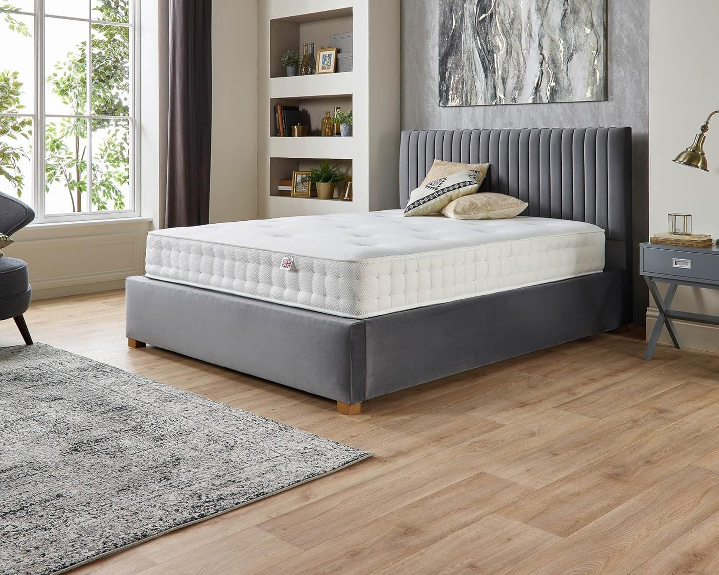 Pocket 1000 Extra Firm 23cm Adults and kids Double Sided Hybrid Mattress