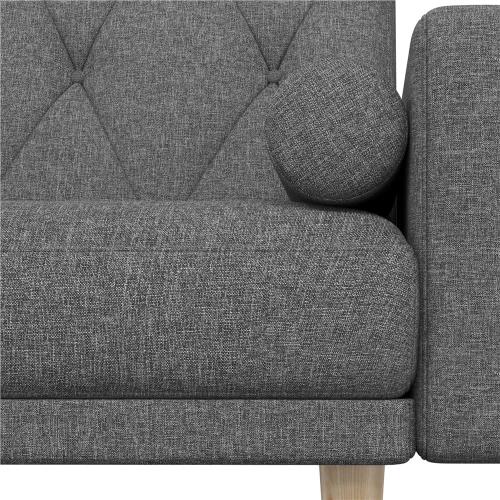 Sofa Convertible Sofa Bed Fabric Sofa Couch Click Clack Modern Sleeper Sofa Settee