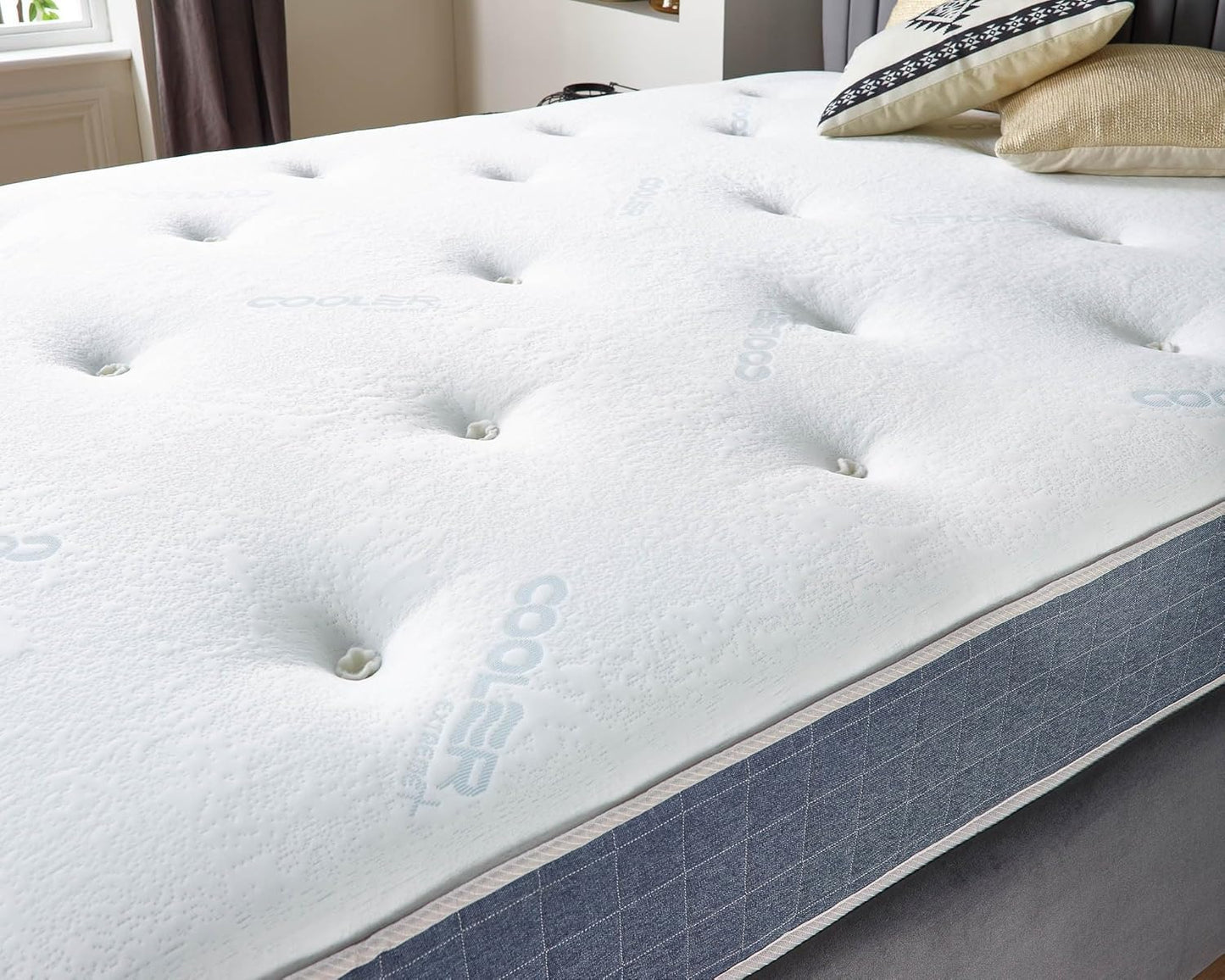 Pocket 1000 Extra Firm Pocket 23cm Adults and kids Temperature Control Hybrid Mattress