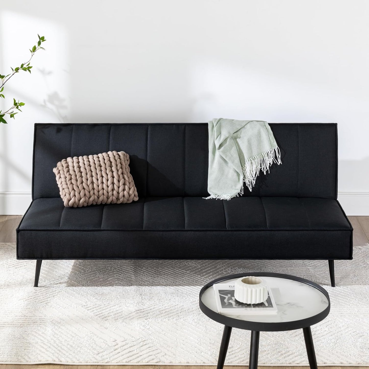 Sofa Quinn Clic Clac Sofa Bed - Sofa Bed 2-in-1 Folding Sofa Bed - Suitable for Guest