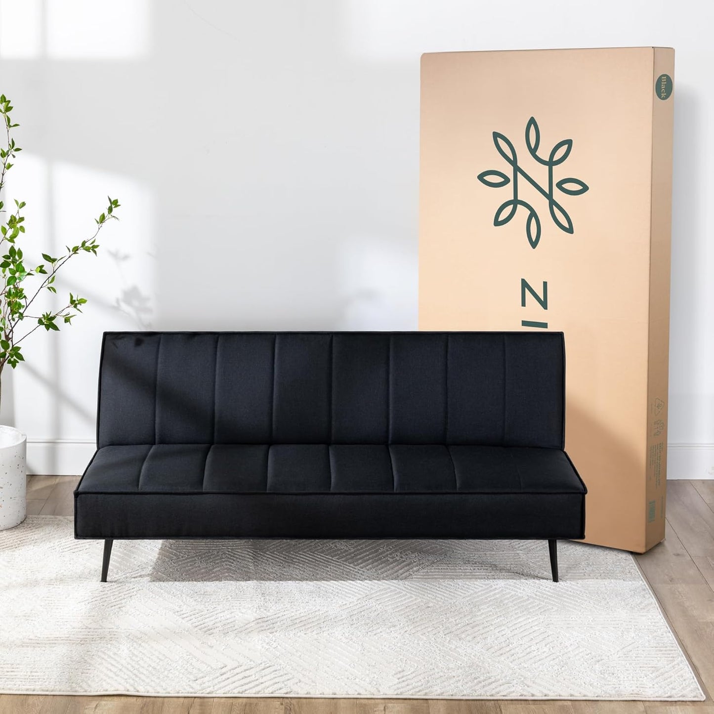Sofa Quinn Clic Clac Sofa Bed - Sofa Bed 2-in-1 Folding Sofa Bed - Suitable for Guest