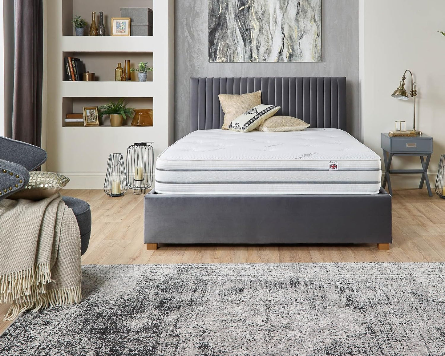 Pocket 1000 Extra Firm 23cm Double Sided Dual Sided Breathable Mattress