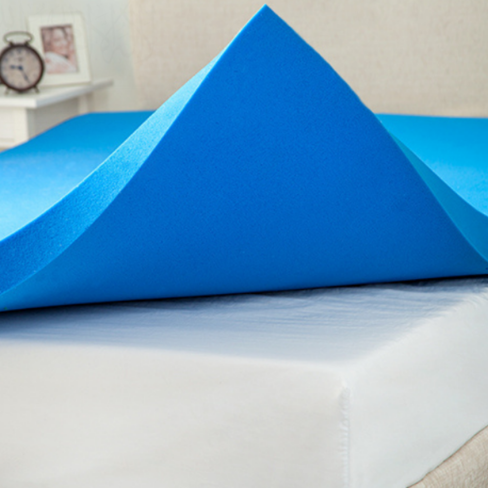 Super Firm - Orthopaedic 5cm Blue Foam Hybrid Topper