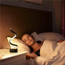 Novelty spiral shape table lamp light USB LED night studio bedroom living room