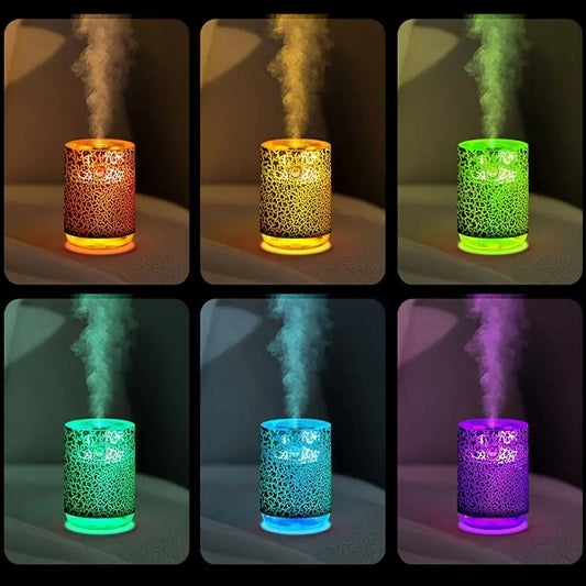 Volcanic USB Powered Rock Humidifier Water Supply And Humidification Bedside Seven Color