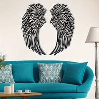 Angel Wings Wall Art, Metal Wall Art Angel Wings, Angel Wings 45x22cm