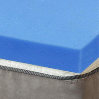 Extra Firm Orthopaedic 5cm Blue Foam Hybrid Toppers