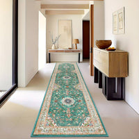 Extra Long Runner Rugs For Hallway, Vintage Carpets Non Slip Washable Floor Runner Carpet