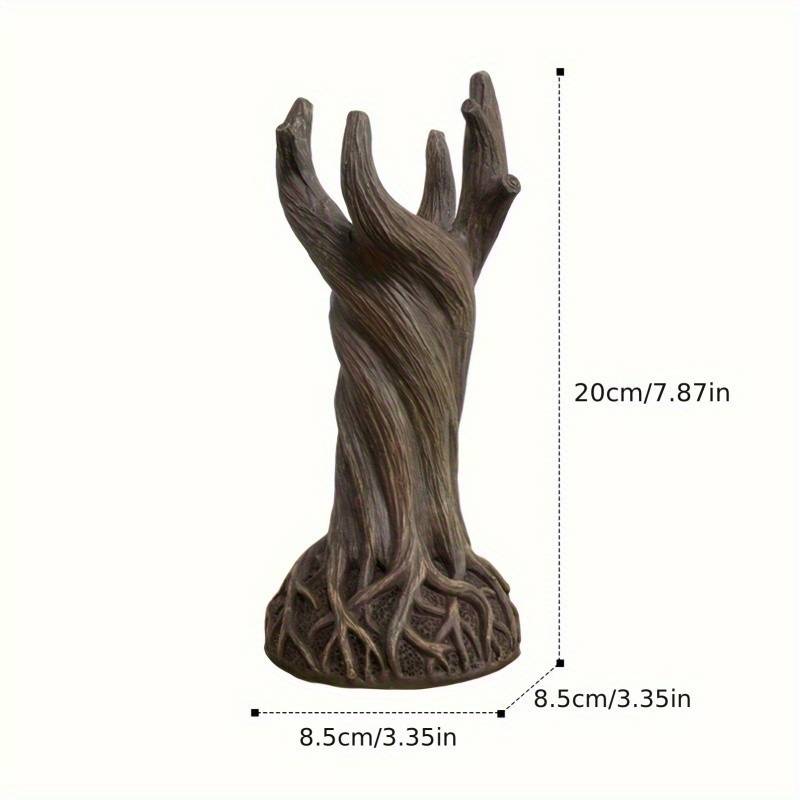 1pc Tree Demon Vase Creative Tree Trunk Arrangement, Desktop Resin Craft Flower Arrangement