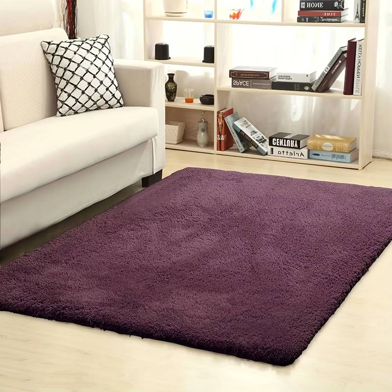 Large Fluffy Rugs Shaggy Anti-Slip Rugs Soft Living Room Bedroom Carpet Mat