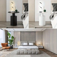 Novelty spiral shape table lamp light USB LED night studio bedroom living room