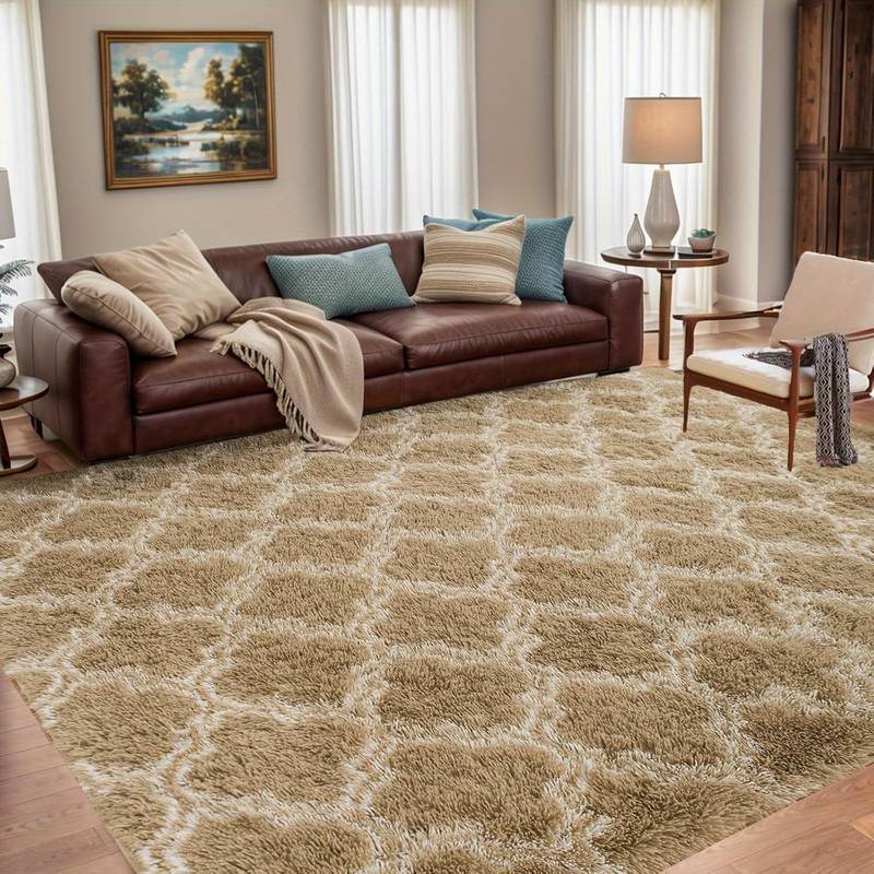 Soft Rugs Living Room Large Fluffy Rug Shaggy Rug Area Rugs Modern Floor Carpet for Bedroom