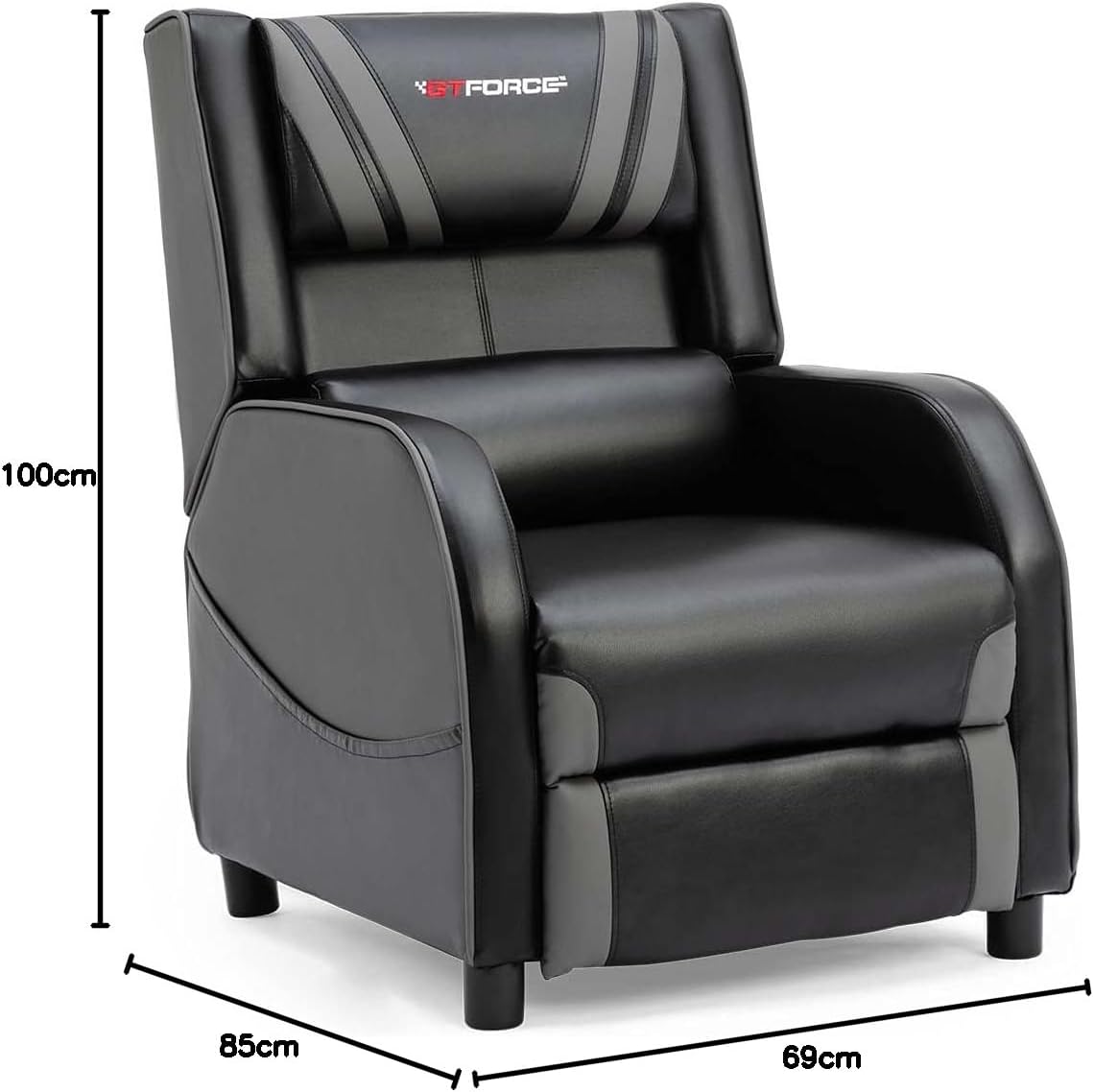 Sofa RANGER S Pushback Recliner Gaming Armchair - Recliner Sofa Chair for Living Room