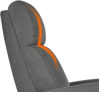 Sofa Adjustable Recliner Chair Fabric Relining Armchair Sofa for Home Theater/Living Room Gray