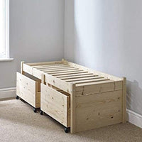 Bunk Bed Frame 3ft Single Midsleeper Bunk Bed (Frame + Storage Only)