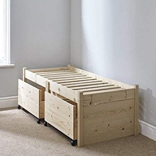 Bunk Bed Frame 3ft Single Midsleeper Bunk Bed (Frame + Storage Only)