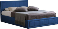 Ottoman Storage Bed | Ottoman Bed with Storage | Ottoman Bed | Navy Linen