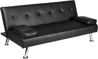 Sofa Modern Sofa Bed 3 Seater Sofa Settee Recliner Couch with Metal Legs