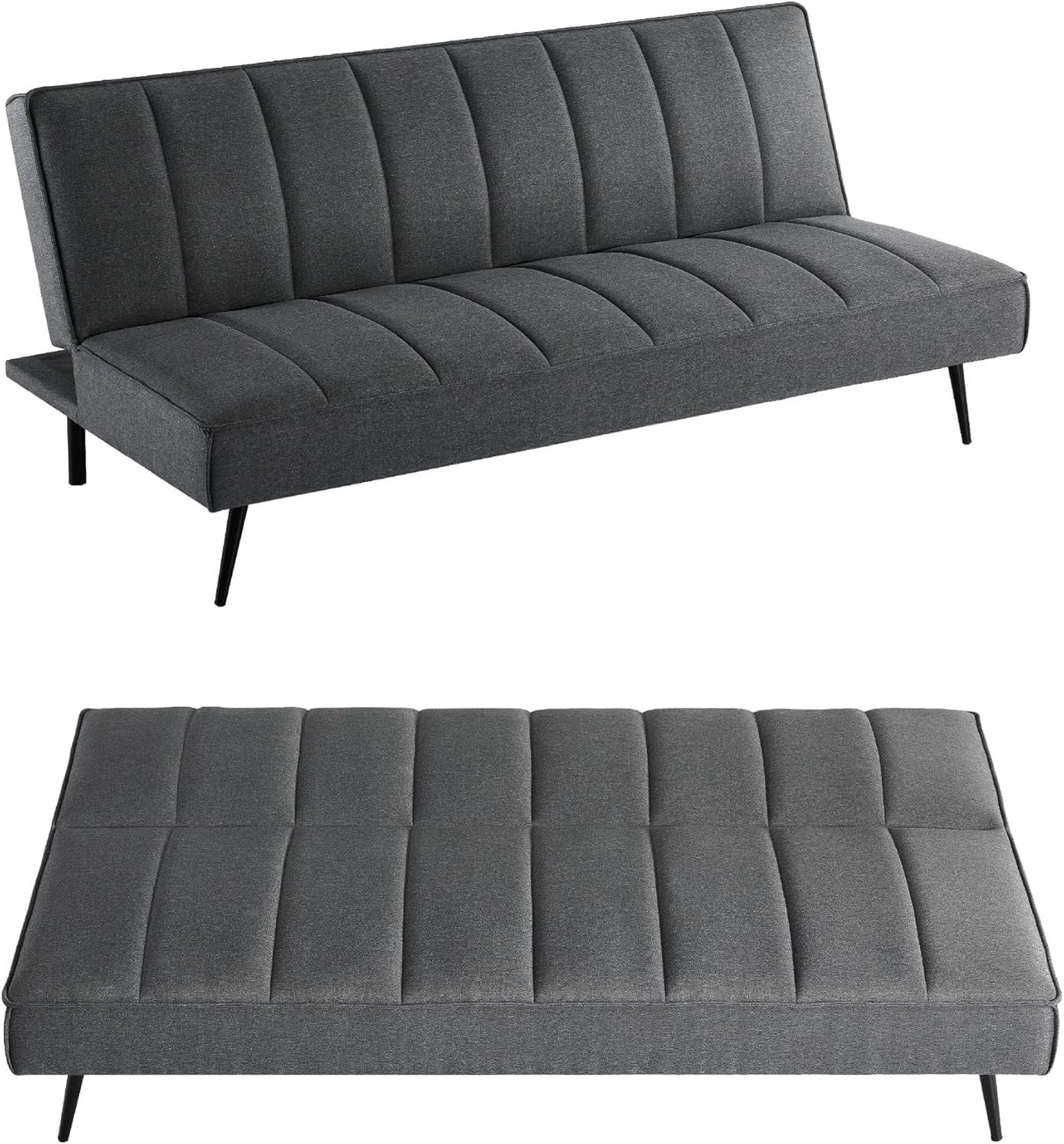 Sofa Quinn Clic Clac Sofa Bed - 2-in-1 Folding Sofa Bed - Suitable for Guest Rooms