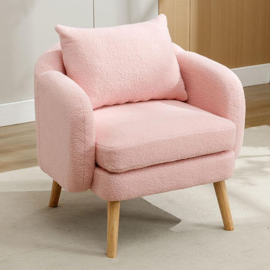 Sofa Armchair, Accent Chair for Living Room Bedroom Office, Tub Chair with Extra Thick Cushion