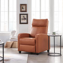 Sofa Recliner Armchair Single Padded Seat PU Leather Sofa Lounge Home Living Room