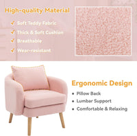 Sofa Armchair, Accent Chair for Living Room Bedroom Office, Tub Chair with Extra Thick Cushion