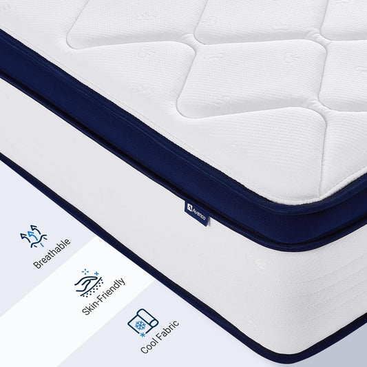 Pocket 1000 Medium Firm 27cm Adults and kids Hybrid Breathable Mattress