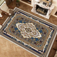 Vintage Rug - Area Rugs Living Room, Hallway Floor, Retro Persian, 120x180 cm (47.24*70.87in)