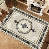 Vintage Rug - Area Rugs Living Room, Hallway Floor, Retro Persian, 120x180 cm (47.24*70.87in)