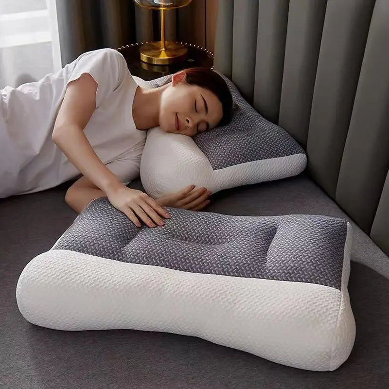 X2 - Foam Pillow Cervical Memory For Neck and Shoulder Pain Ergonomic Orthopaedic