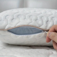 Gel Memory Foam Pillow, Cooling Pillows Bed Pillow for Neck Pain Orthopaedic