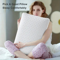 Gel Memory Foam Pillow, Cooling Pillows Bed Pillow for Neck Pain Orthopaedic