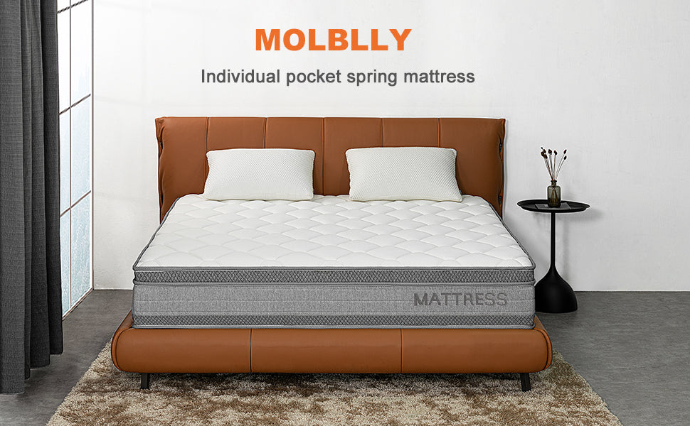 Pocket Sprung Hybrid 22cm Memory Foam Luxury Mattress (Promotional Offer)