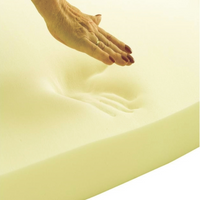 Memory Foam 1 inch Small Double Orthopaedic 5cm Hypo-Allergenic Toppers